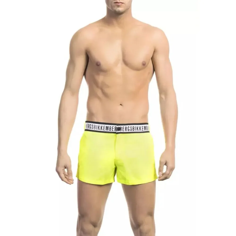 Bikkembergs Black Polyamide Men Men's Swimsuit